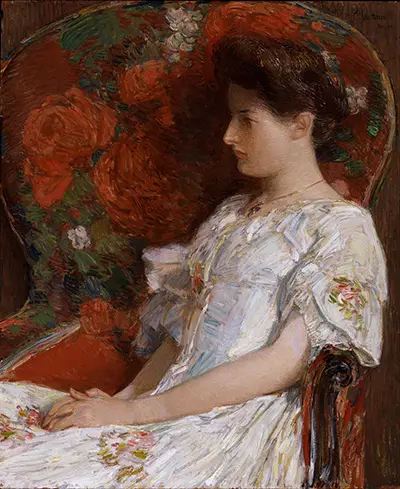 The Victorian Chair Childe Hassam